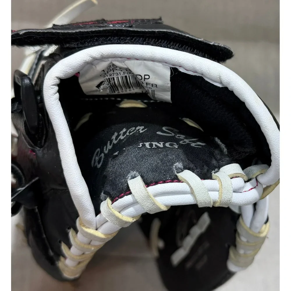 Mizuno Jennie Finch Prospect 11.5 Fastpitch Softball Glove GPP1155F3 Black White
